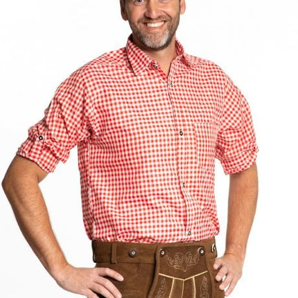 Blusa Oktoberfest Hombre Rojo
