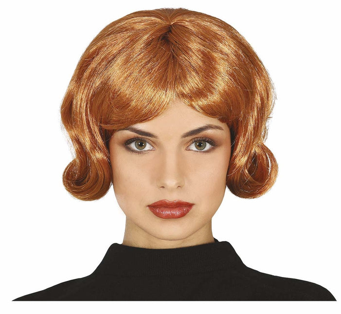 Peluca Marrón Pelo Corto