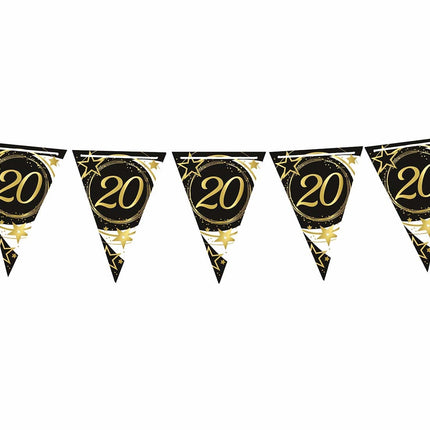 Guirnalda 20 Años Papel 3m