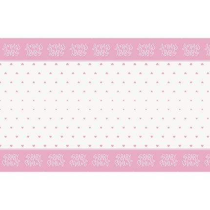 Mantel Baby Shower Rosa 2.13m