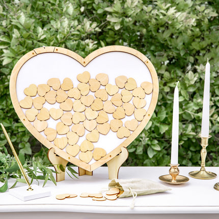 Libro de visitas Corazones 44cm