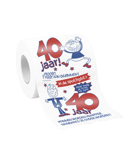 Papel higiénico 40 Años Varón