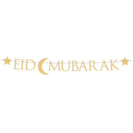Guirnalda de letras Eid Ramadán 1,8m