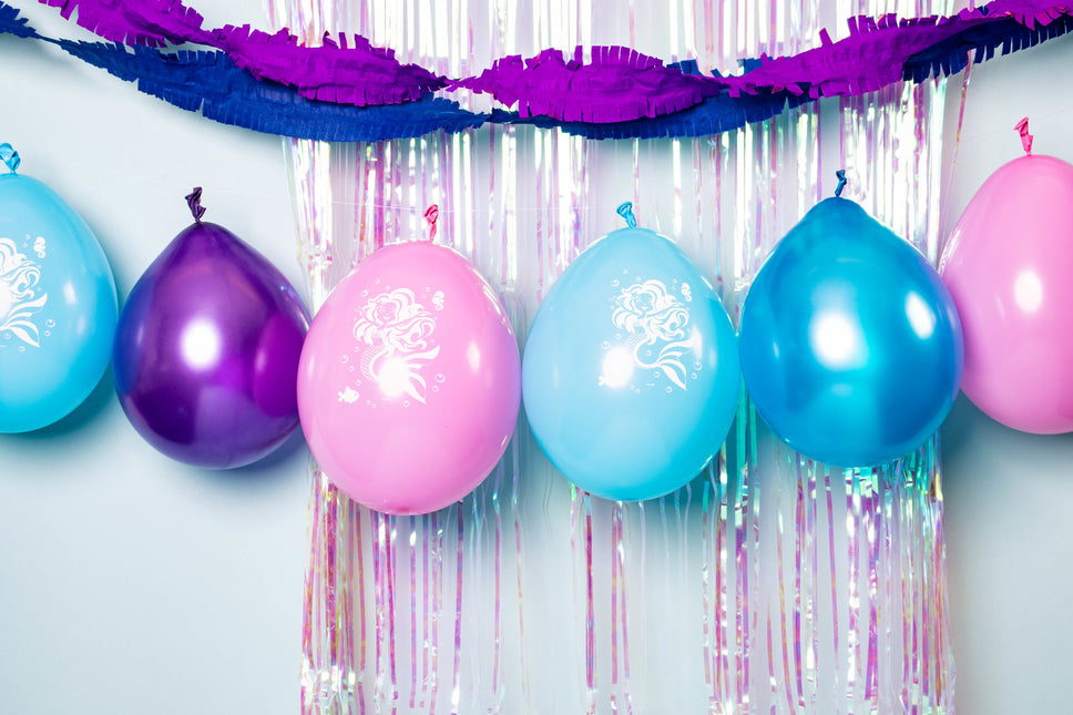 Globos Sirena 30cm 8pcs
