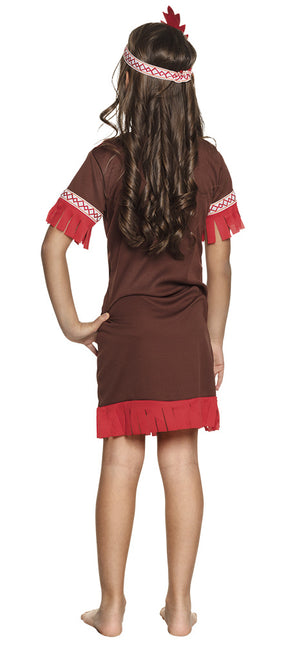 Vestido Indio Niño Rojo