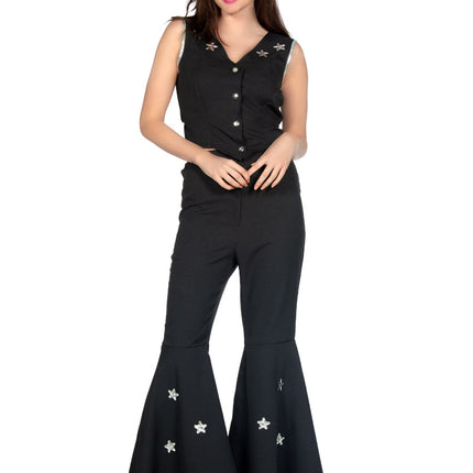 Conjunto Vaquero Señoras Negro