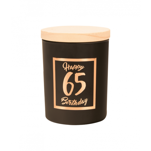 Vela Perfumada 65 Años Negra 8cm