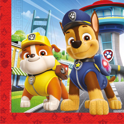 Paw Patrol Servilletas 2 Capas 33cm 20pcs