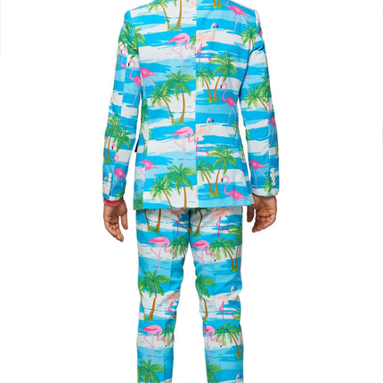 Traje Hawaii Flamingo Hombre