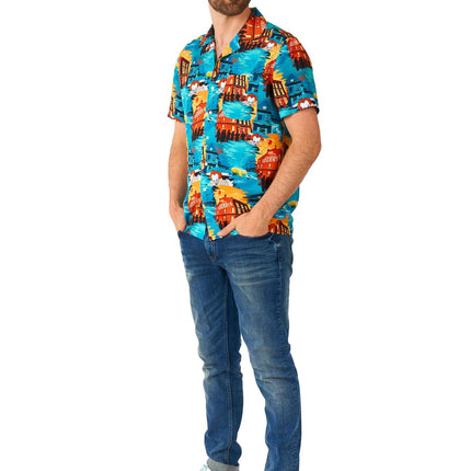 Camisa de manga corta para hombre IT <tc>OppoSuits</tc>