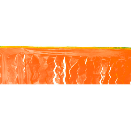 Guirnalda de flecos naranja 25m