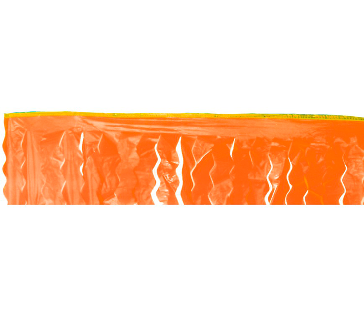Guirnalda de flecos naranja 25m