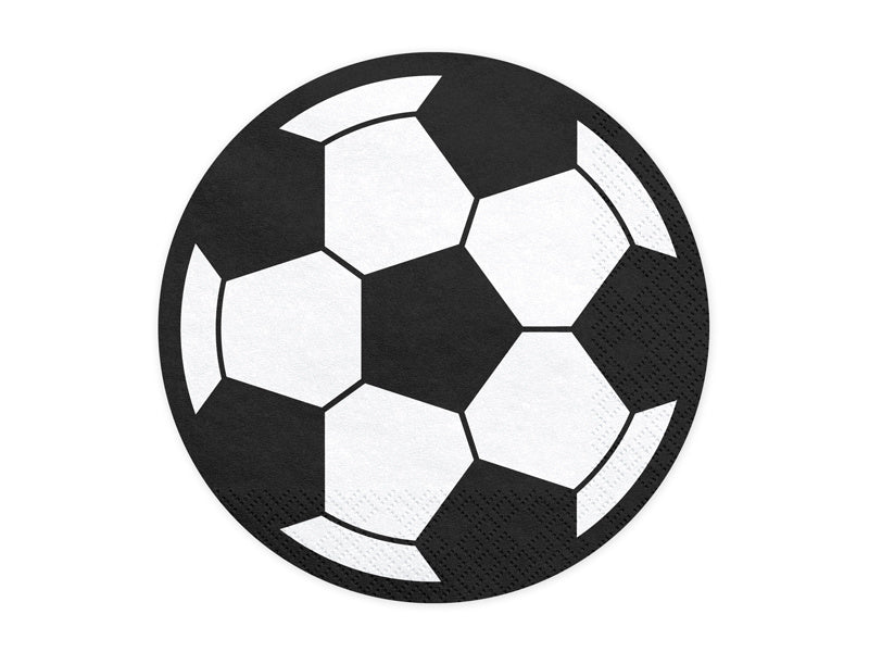 Servilletas Fútbol 13,5cm 20uds.