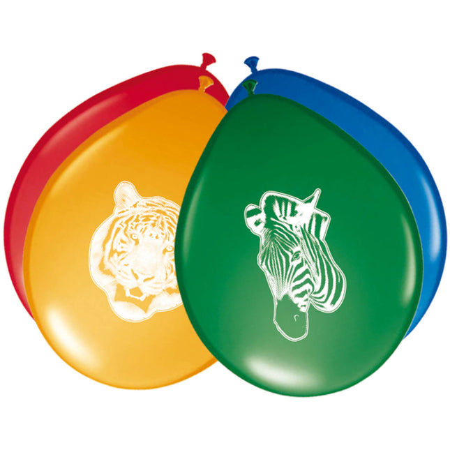 Animales Globos Safari 8pcs