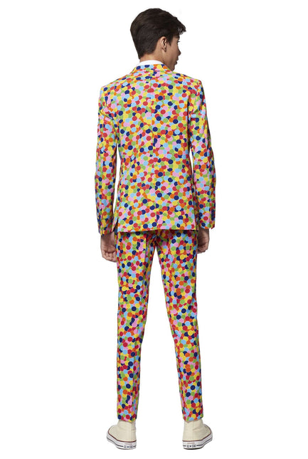 Fiesta Confeti Traje Niño Adolescente <tc>OppoSuits</tc>