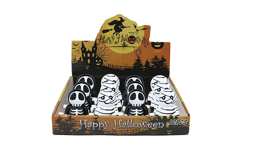 Halloween Zombies de cuerda 5cm 12pcs