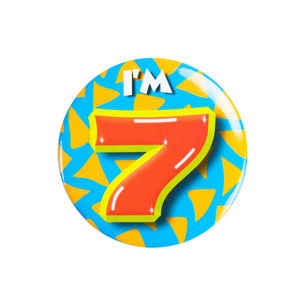 Tengo 7 Botones 7 Años 5,5cm