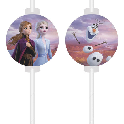 Frozen 2 Pajitas 4uds.