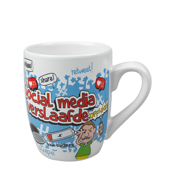 Taza Adicta a las Redes Sociales