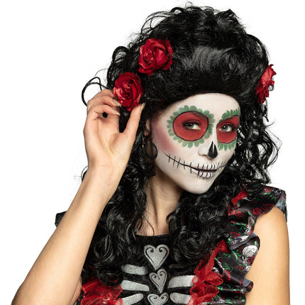 Peluca de Halloween Catrina