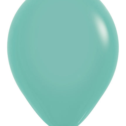 Globos Aquamarina 30cm 12pcs