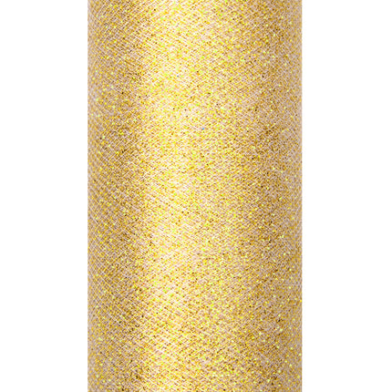 Rollo Tul Dorado Purpurina 15cm 9m