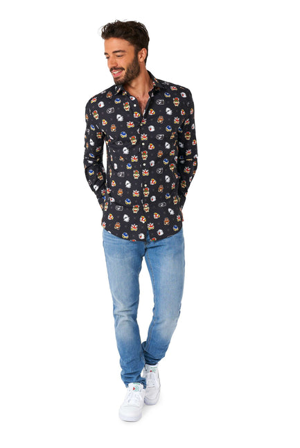 Camisa Super Mario Bad Guys Hombre <tc>OppoSuits</tc>