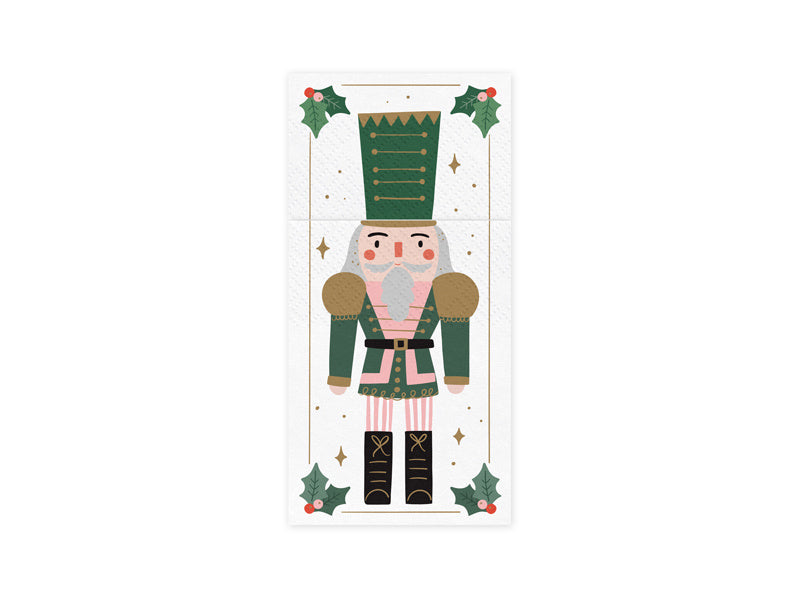 Bolsas Compartidas Navidad Cascanueces 20cm