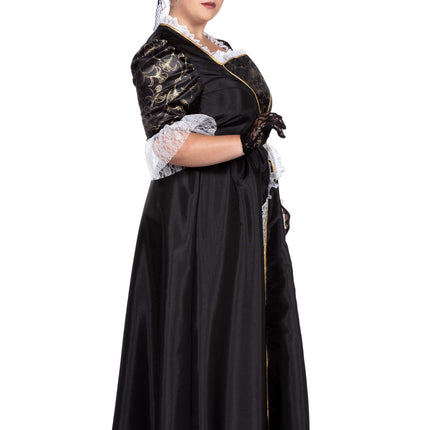 Vestido Medieval Negro