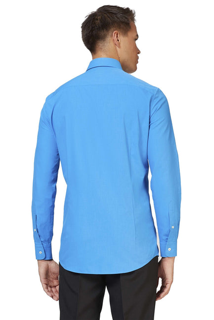 Camisa Azul Hombre <tc>OppoSuits</tc>