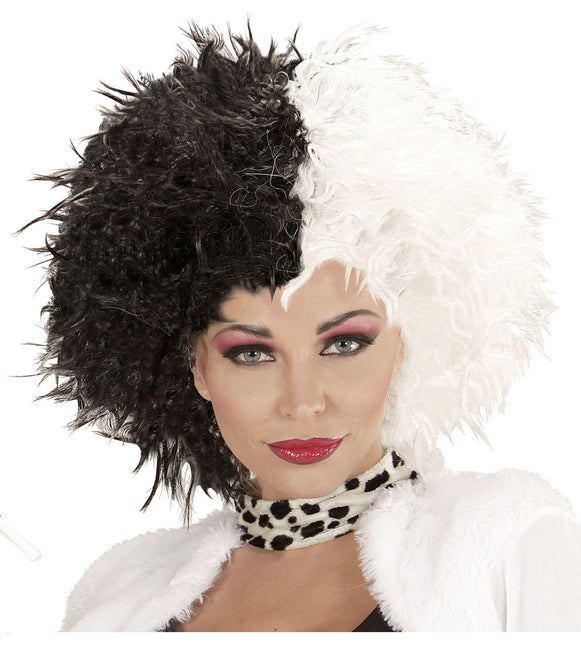 Peluca Blanca y Negra