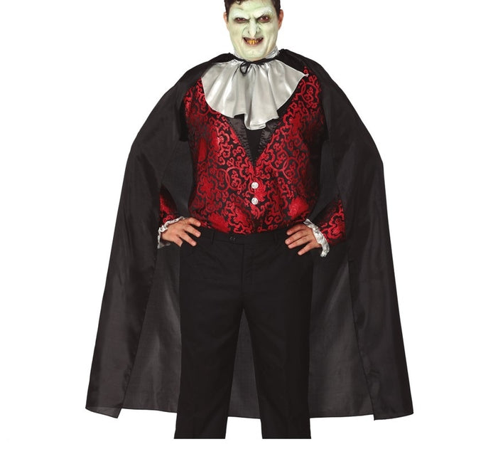 Capa de Halloween Negra 130cm