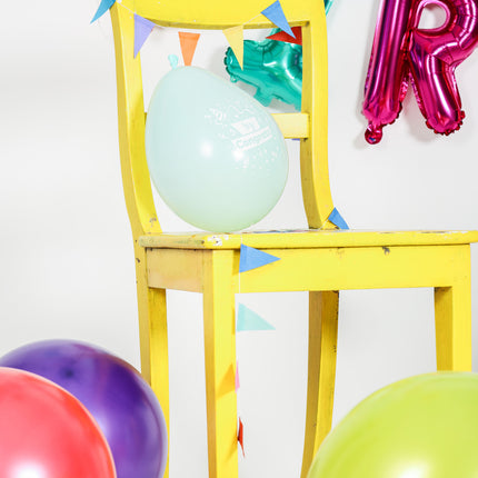 Globos Color Metálico 48cm 6pcs