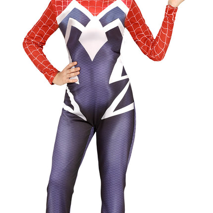 Disfraz Spiderman Azul Rojo Niño