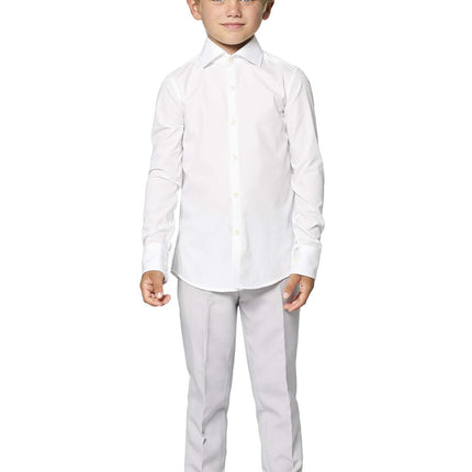 Camisa Blanca Niño <tc>OppoSuits</tc>