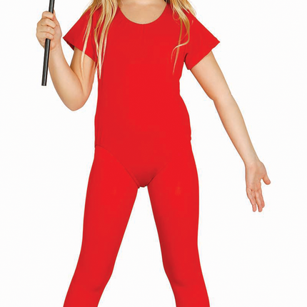 Traje Segunda Piel Niño Rojo