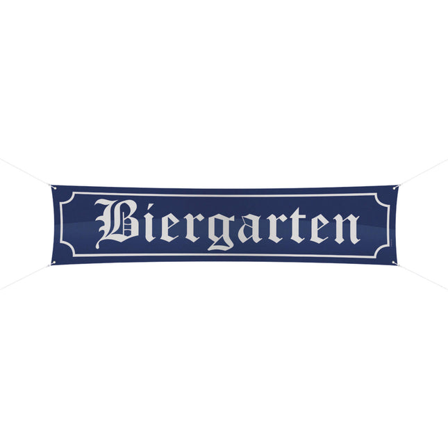 Bandera callejera Oktoberfest Biergarten 1,8m