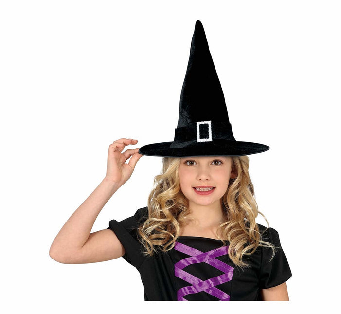 Sombrero de Bruja Negro Niño