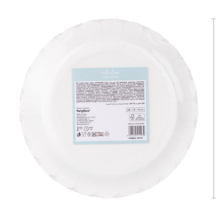 Platos Ballena 18cm 6ud