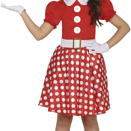 Disfraz de Minnie Mouse Niña