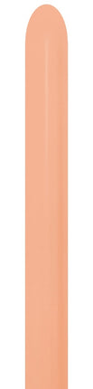 Globos para modelar Peach Blush 5cm 152cm 50pcs