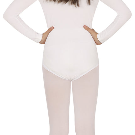 Leotardo de niña Blanco