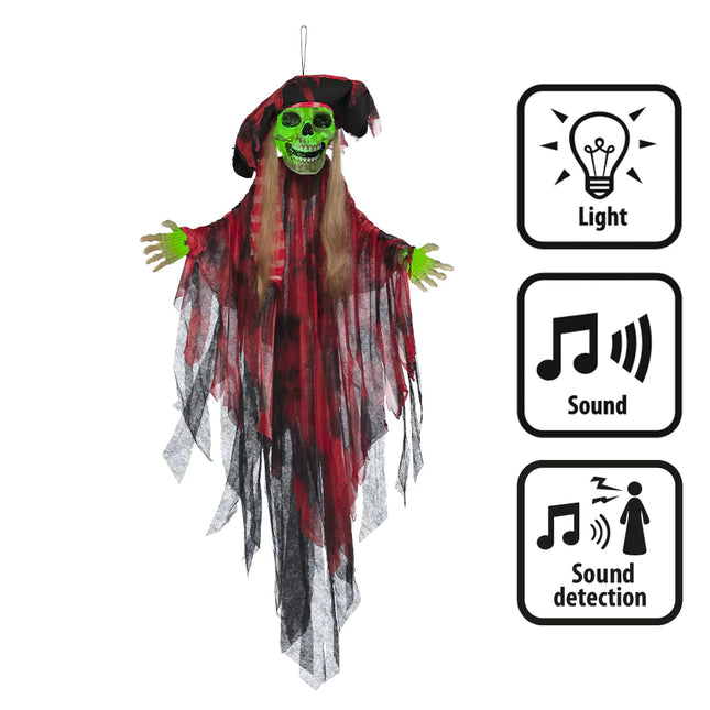 Muñeca de Halloween Esqueleto Pirata