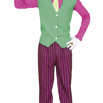 Disfraz de Joker Rosa Niño