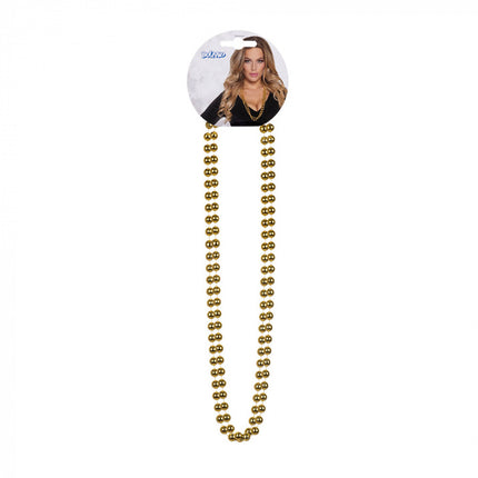 Collares Perlas Oro 2pcs