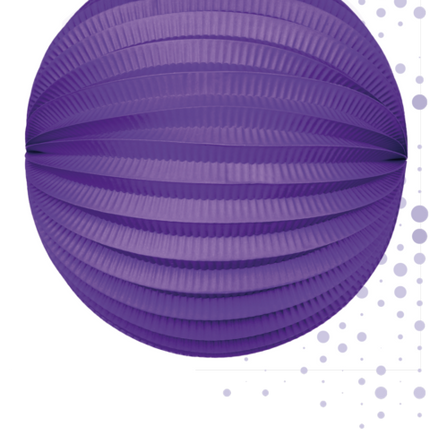 Lampión Morado 25cm