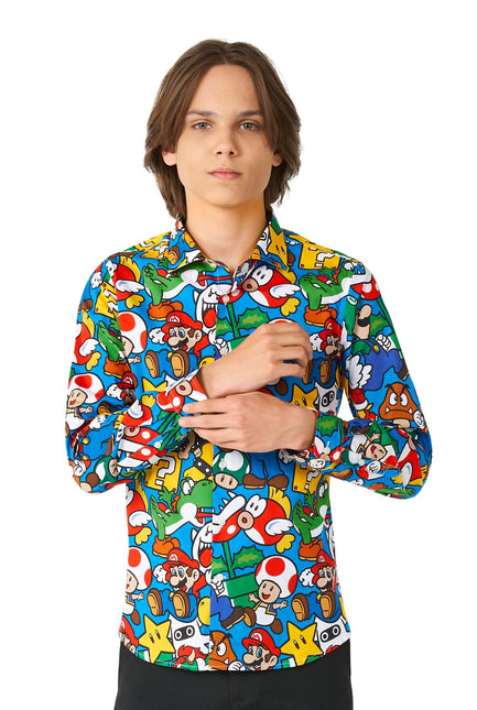 Camiseta Super Mario Niño Adolescente <tc>OppoSuits</tc>