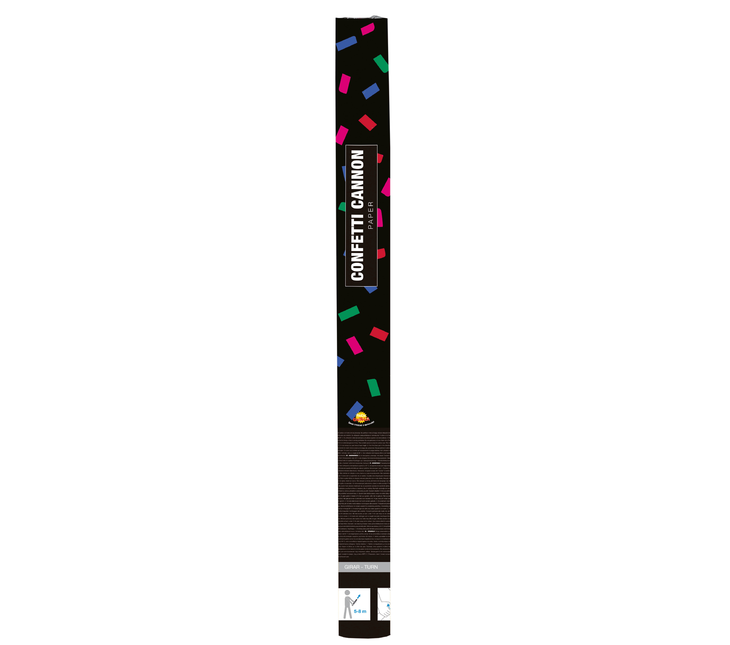 Cañón de Confeti Multicolor 60cm