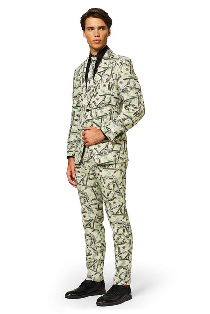 Dólar Dinero Traje Hombres <tc>OppoSuits</tc>