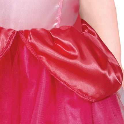 Vestido Princesa Niña Rosa